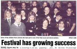 2003 Festival Newspaper article